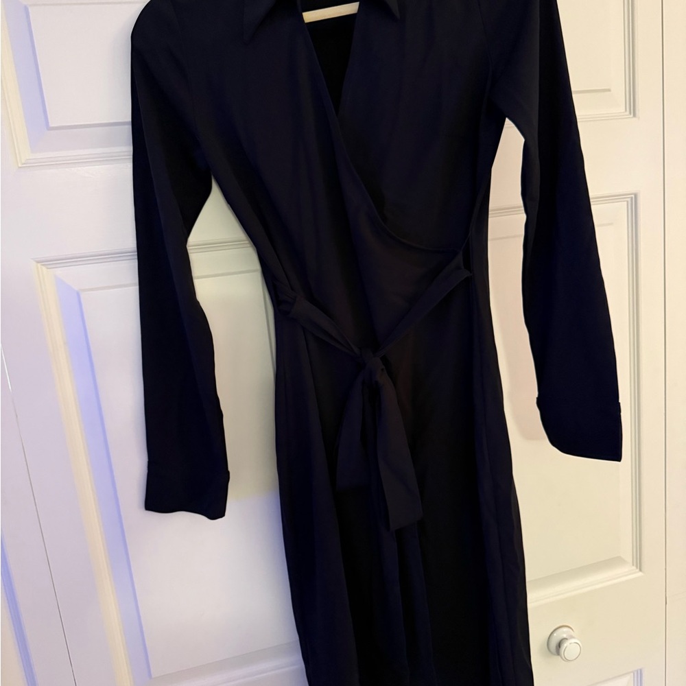 Express Black Long Sleeve Dress